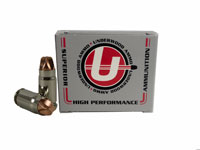 Underwood Handgun Ammunition UA812, 357 Sig, Xtreme Defender, 90 GR, 1700 fps, 20 Rds/bx