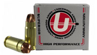 Underwood Handgun Ammunition UA818, 9x25MM Dillon, Xtreme Defender, 90 GR, 2000 fps, 20 Rds/bx